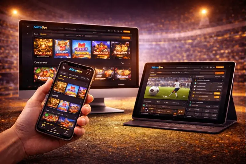 NitroBet su smartphone