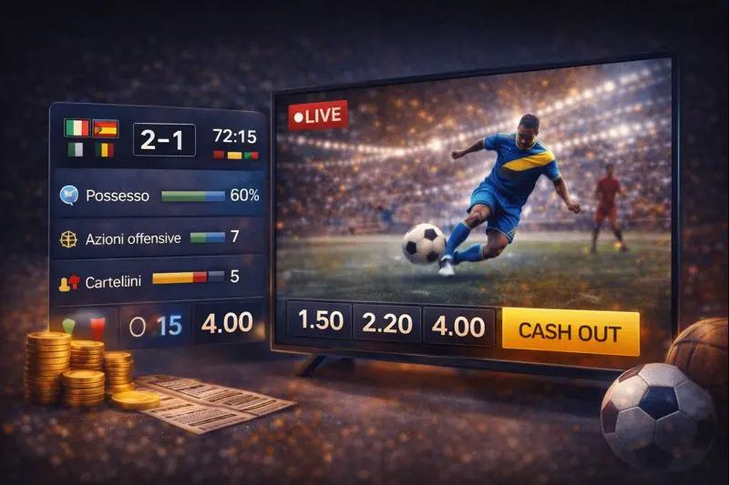Scommesse live e streaming