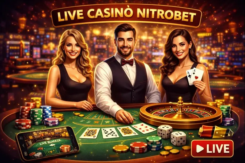 Live casino con croupier