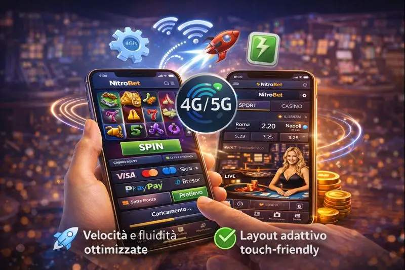 Prestazioni mobile casinò